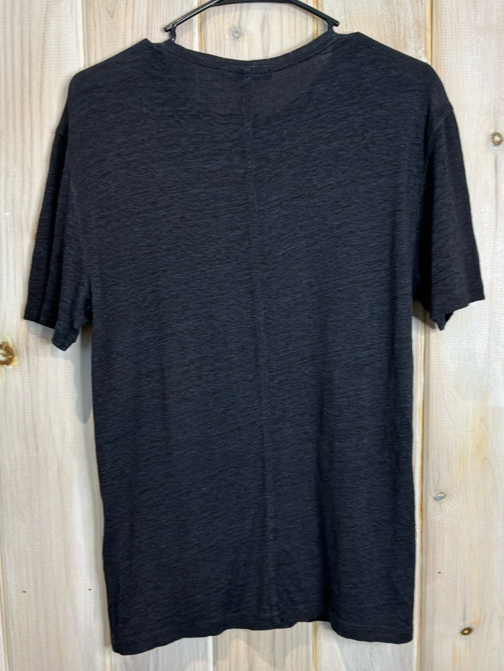 John Varvatos 100% Linen Mott Crew T shirt Small - Picture 3 of 6